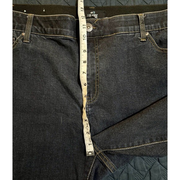 Lularoe Jeans Womens Size 42 Dark Wash Skinny Pull On Stretch High Rise Casual - Picture 3 of 6